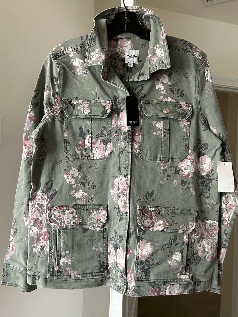 KENSIE Floral Jacket NWT